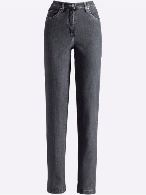 Jean 5 poches qualité coton - taille courte - witt - Kiabi