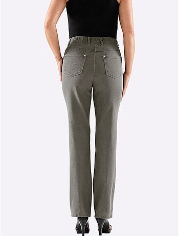 Jean 5 Poches Qualité Coton - Taille Courte - Witt