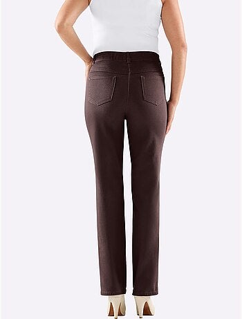 Jean 5 poches qualité coton - taille courte - witt