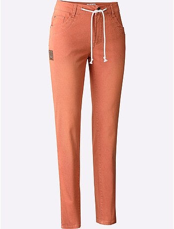 Jean 5 Poches Qualité Coton - Taille Courte - Witt