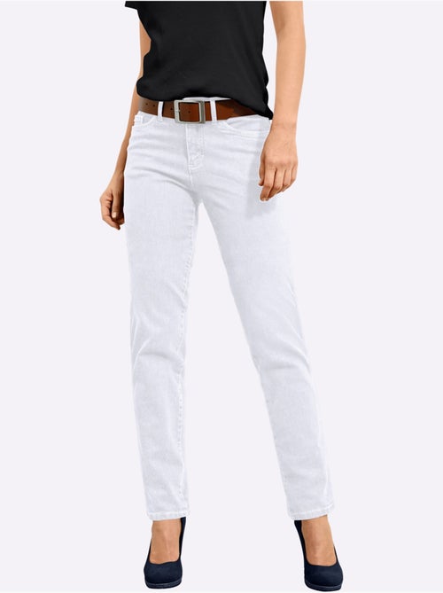 Jean 5 Poches Qualité Coton - Taille Extra Courte - Witt - Kiabi