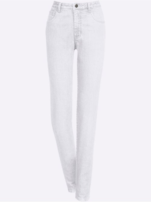 Jean 5 Poches Qualité Coton - Taille Extra Courte - Witt - Kiabi