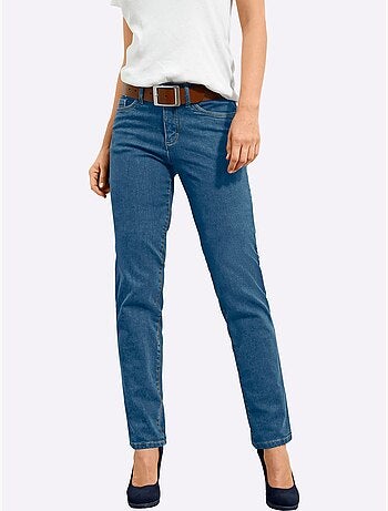 Jean coupe droite avec taille ajustable et poches pratiques - Taille extra courte - Witt