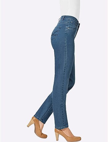 Jean coupe droite avec taille ajustable et poches pratiques - Taille extra courte - Witt