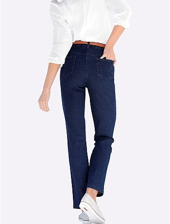 Jean 5 poches qualité coton - taille extra courte - witt