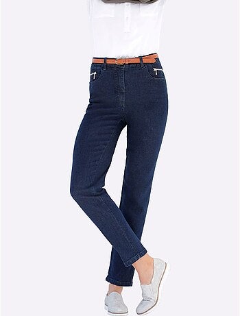 Jean 5 poches qualité coton - taille extra courte - witt