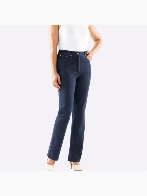 Jean 5 Poches Qualité Coton - Taille Extra Courte - Witt - Kiabi