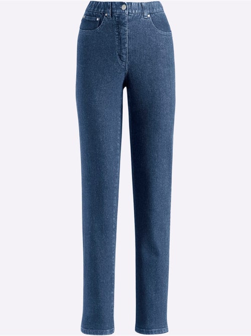 Jean 5 Poches Qualité Coton - Taille Extra Courte - Witt - Kiabi