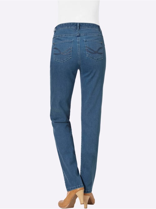 Jean 5 Poches Qualité Coton - Taille Extra Courte - Witt - Kiabi