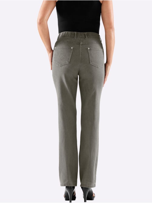 Jean 5 Poches Qualité Coton - Taille Extra Courte - Witt - Kiabi