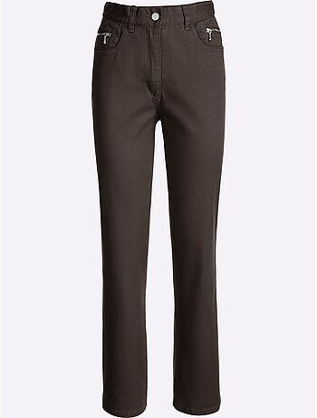Jean 5 poches qualité coton - taille extra courte - witt