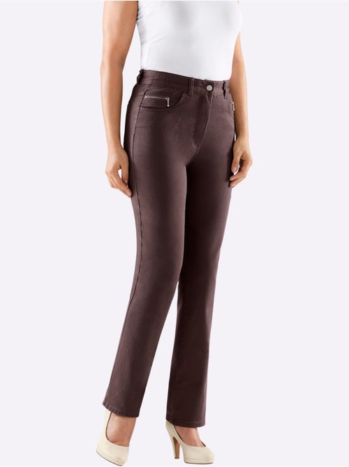 Jean 5 poches qualité coton - taille extra courte - witt - Kiabi