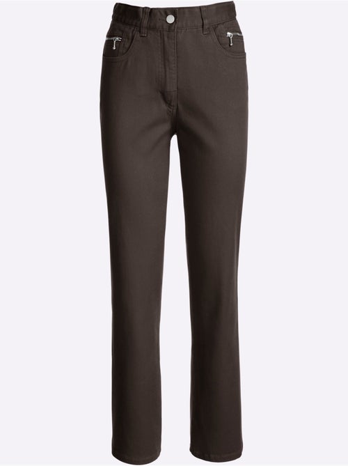Jean 5 poches qualité coton - taille extra courte - witt - Kiabi