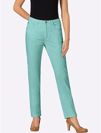 Jean coupe droite avec taille ajustable et poches pratiques - Taille extra courte - Witt