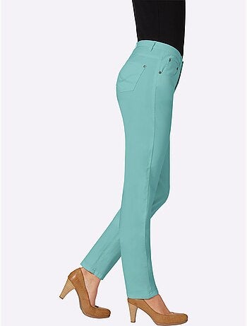 Jean coupe droite avec taille ajustable et poches pratiques - Taille extra courte - Witt