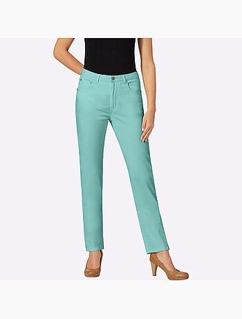 Jean coupe droite avec taille ajustable et poches pratiques - Taille extra courte - Witt