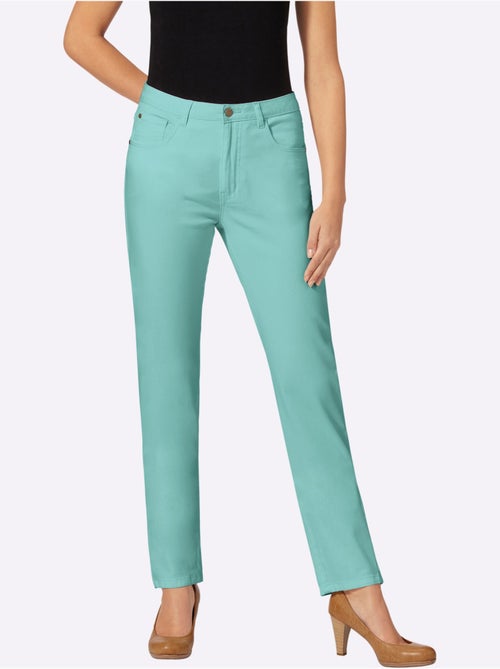 Jean 5 Poches Qualité Coton - Taille Extra Courte - Witt - Kiabi