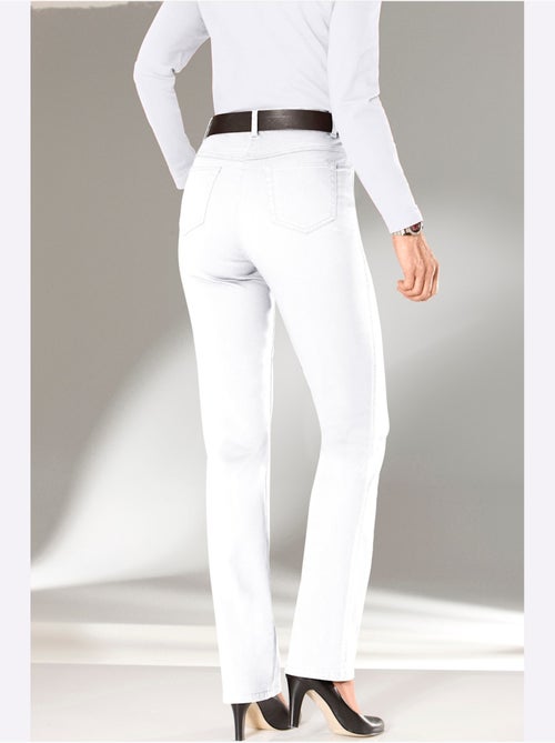 Jean 5 poches qualité coton - taille longue - witt - Kiabi Jean 5 poches qualité coton - taille longue - witt - Kiabi