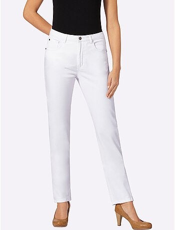Jean 5 Poches Qualité Coton - Taille Longue - Witt