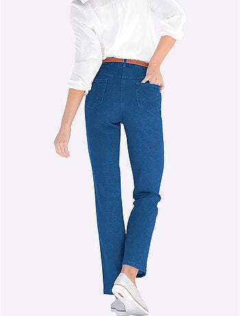 Jean 5 poches qualité coton - taille longue - witt