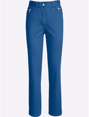 Jean 5 poches qualité coton - taille longue - witt