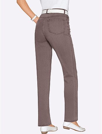 Jean 5 poches qualité coton - taille longue - witt