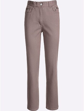 Jean 5 poches qualité coton - taille longue - witt