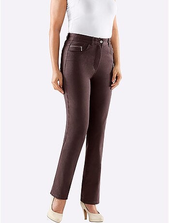Jean 5 poches qualité coton - taille longue - witt