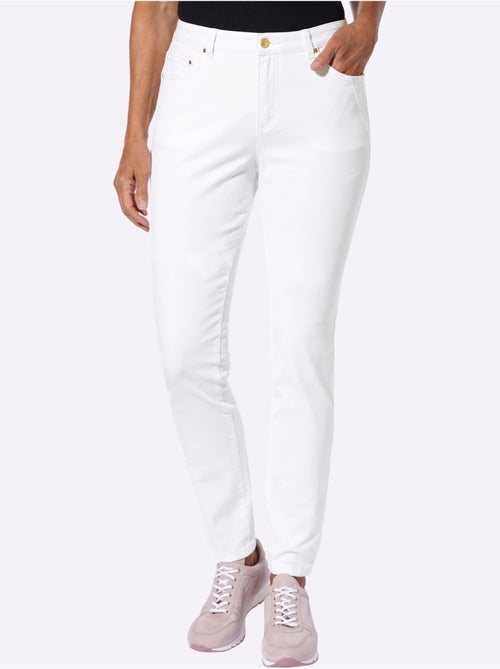 Jean 5 poches qualité coton - taille standard - witt - Kiabi Jean 5 poches qualité coton - taille standard - witt - Kiabi