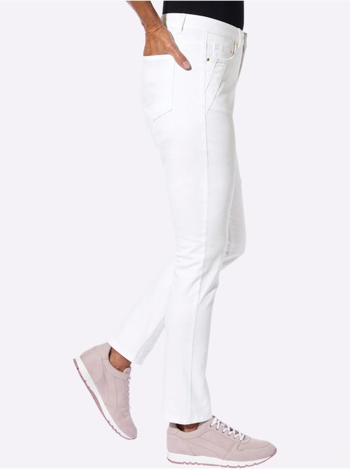 Jean 5 poches qualité coton - taille standard - witt - Kiabi Jean 5 poches qualité coton - taille standard - witt - Kiabi