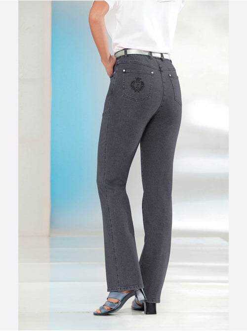 Jean 5 Poches Qualité Coton - Taille Standard - Witt - Kiabi