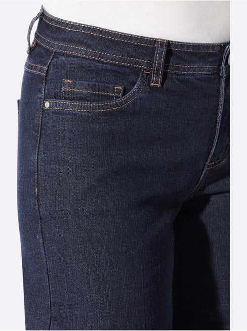 Jean 5 poches qualité coton extensible indéformable - taille courte - witt - Kiabi Jean 5 poches qualité coton extensible indéformable - taille courte - witt - Kiabi