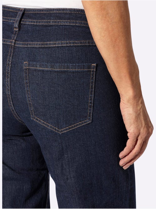 Jean 5 poches qualité coton extensible indéformable - taille courte - witt - Kiabi Jean 5 poches qualité coton extensible indéformable - taille courte - witt - Kiabi
