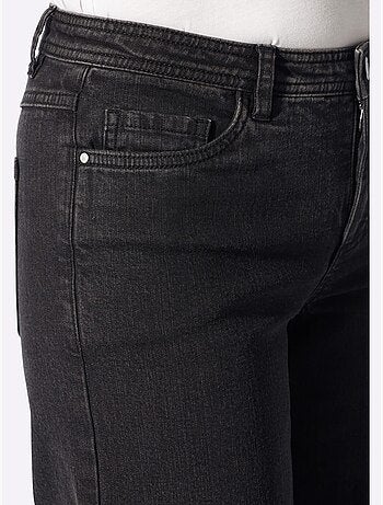 Jean 5 poches qualité coton extensible indéformable - taille courte - witt