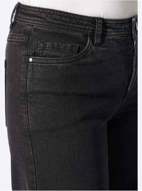 Jean 5 poches qualité coton extensible indéformable - taille courte - witt - Kiabi Jean 5 poches qualité coton extensible indéformable - taille courte - witt - Kiabi