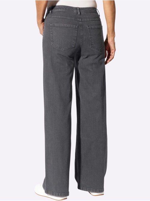 Jean 5 poches qualité coton extensible indéformable - taille standard - witt - Kiabi Jean 5 poches qualité coton extensible indéformable - taille standard - witt - Kiabi