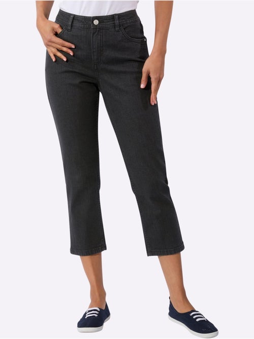 Jean 5 Poches Qualité Coton Extensible Indéformable - Taille Standard - Witt - Kiabi