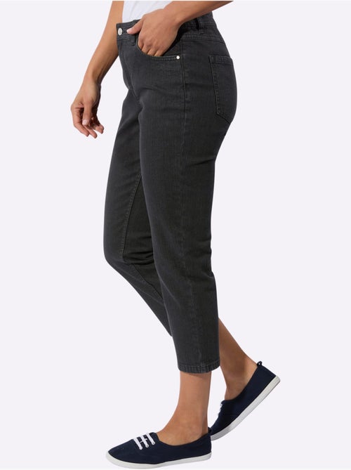 Jean 5 Poches Qualité Coton Extensible Indéformable - Taille Standard - Witt - Kiabi