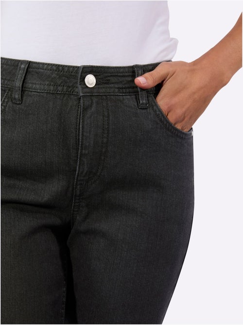 Jean 5 Poches Qualité Coton Extensible Indéformable - Taille Standard - Witt - Kiabi