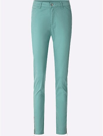 Jean 63% coton - taille courte - helline