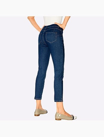 Jean 7/8 - Taille courte - helline