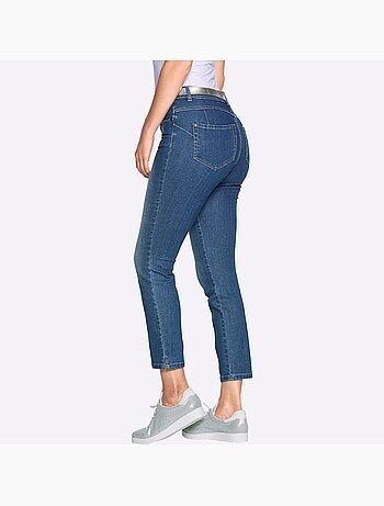 Jean 7/8 - Taille courte - helline