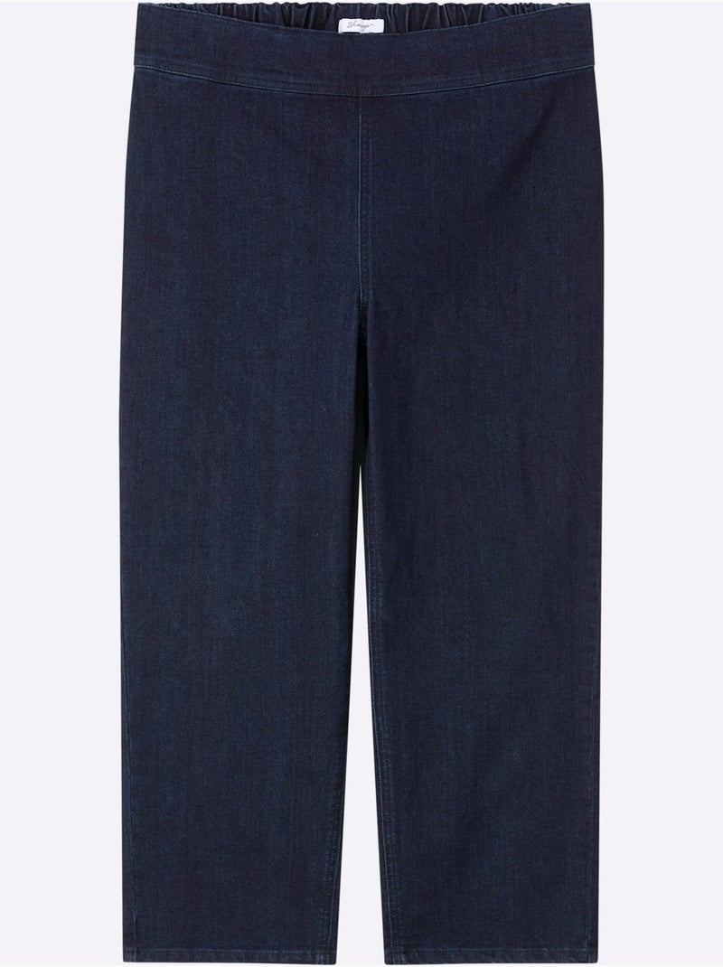 Jean 7/8 - Taille Standard - Sheego Bleu foncé - Kiabi