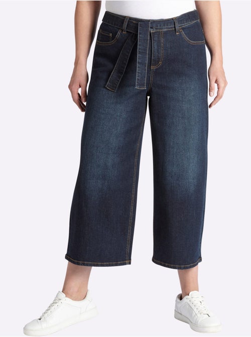 Jean 7/8 5 Poches Pratiques - Taille Standard - Sheego - Kiabi Jean 7/8 5 Poches Pratiques - Taille Standard - Sheego - Kiabi