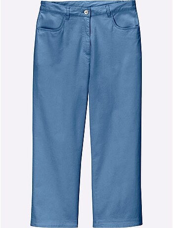 Jean 7/8 96% coton - taille courte - witt