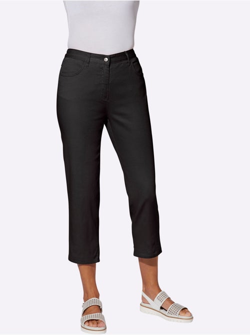 Jean 7/8 96% Coton - Taille Courte - Witt - Kiabi Jean 7/8 96% Coton - Taille Courte - Witt - Kiabi