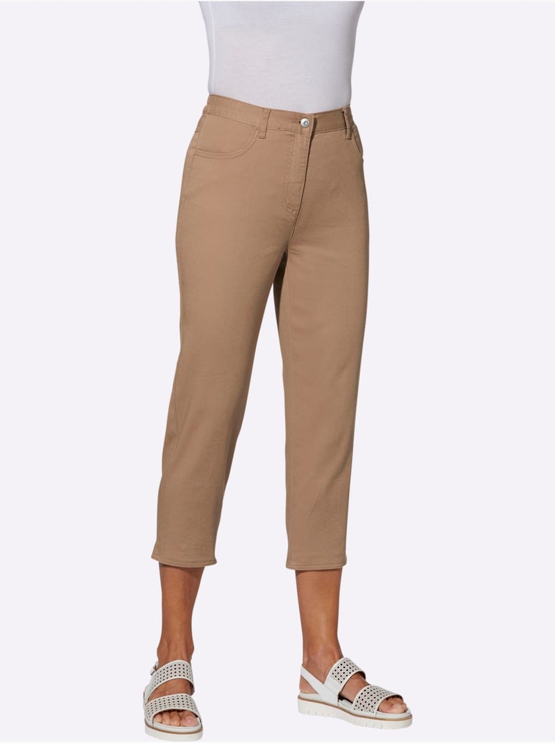 Jean 7/8 96% Coton - Taille Standard - Witt Ambre - Kiabi