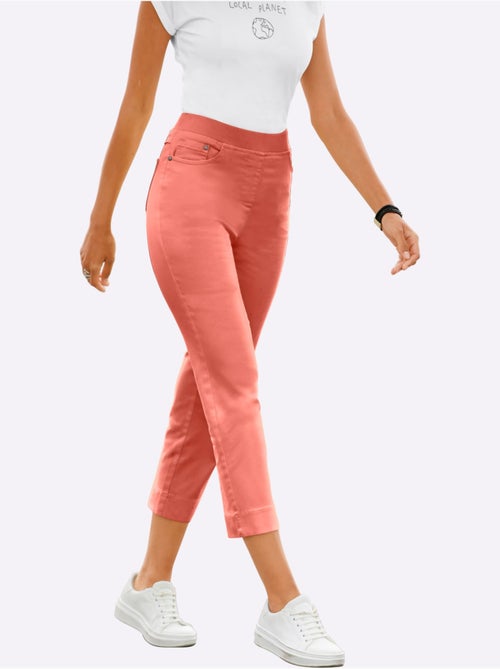 Jean 7/8 Avec Coton - Taille Courte - Witt - Kiabi