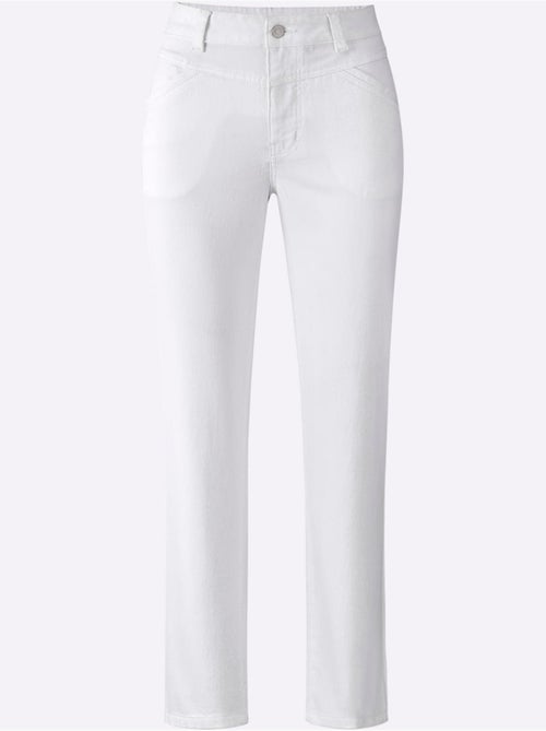 Jean 7/8 Avec Coton - Taille Courte - Witt - Kiabi