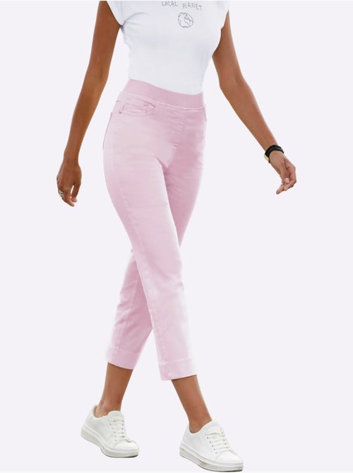 Jean 7/8 Avec Coton - Taille Courte - Witt - Kiabi Jean 7/8 Avec Coton - Taille Courte - Witt - Kiabi
